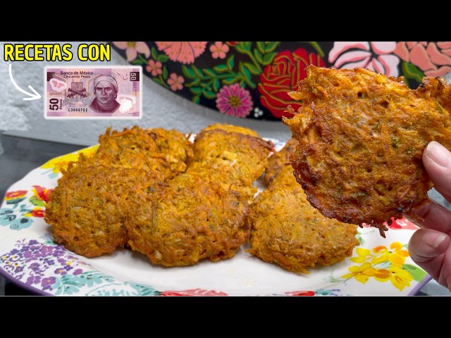 RECETA CON $50 PESOS 😱 ¡MÁS BARATO, IMPOSIBLE! 💸