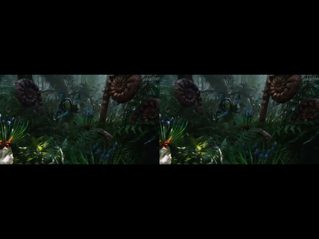 2D to 3D conversion clip of avatar remastered (Davinci and 3Dcombine)