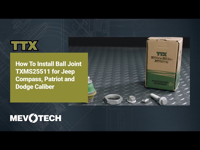 How To Install Ball Joint TXMS25511
