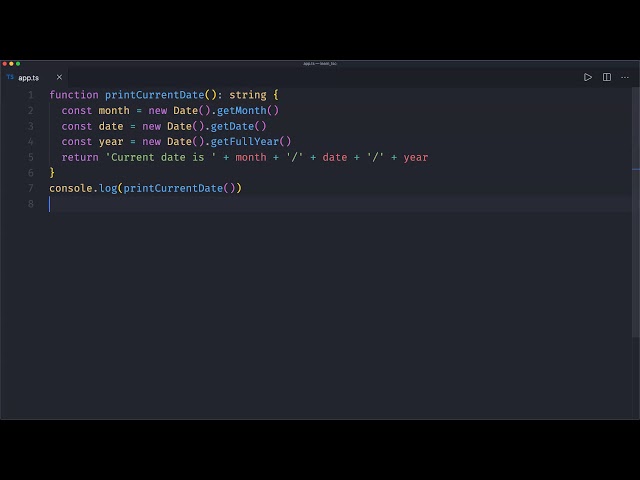 ES6 TypeScript #8 Template Literals