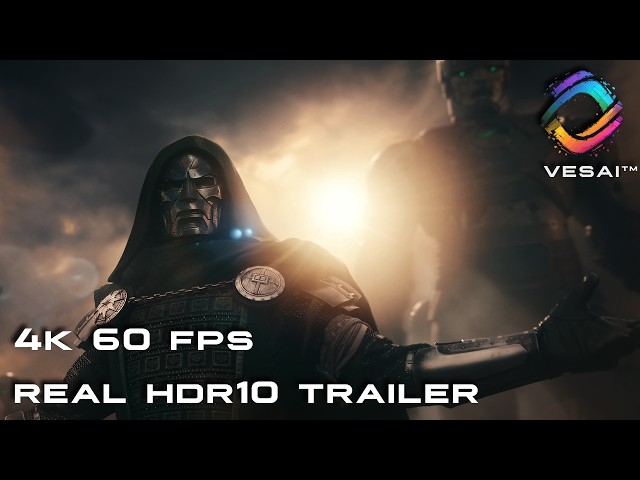 Avengers: Doomsday (2026) Special Look Trailer REAL HDR10 60 FPS — Mastered with VESAI (SDR to HDR)