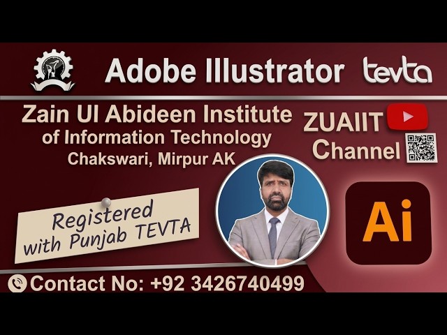 Introduction & Selection Tool in Illustrator by ZUAIIT V 1