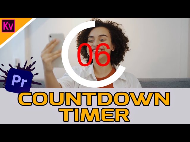 Make a COUNTDOWN TIMER in premiere pro : Premiere Pro Tutorial