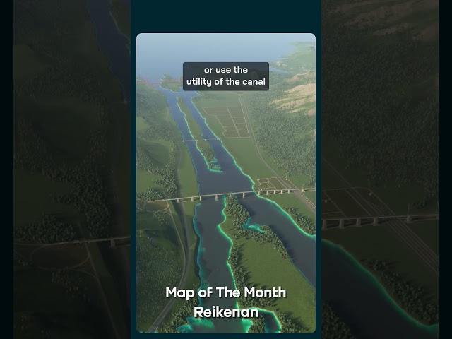 Bridges & Ports vibes in today's Map of the Month!