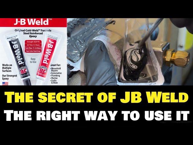 How to use JB Weld Original Cold Weld Steel Reinforced Epoxy, plus Review