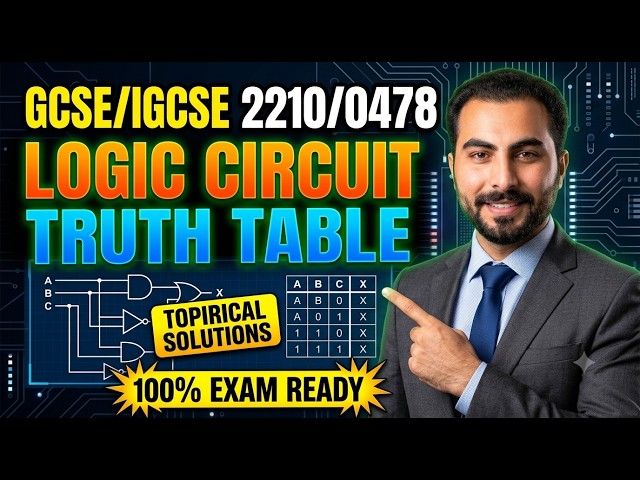 Logic Circuit and Truth Table GCSE/IGCSE