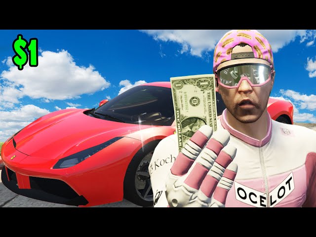 Trading From $1 to a Ferrari in GTA 5