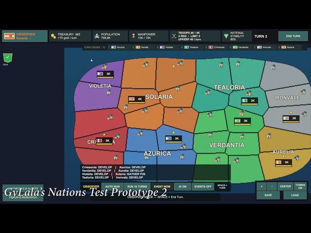 GyLala's Nations - Test Prototype 2
