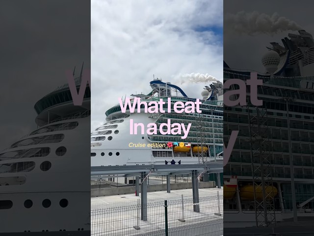 what I eat in a day … cruise edition 🌺🐬🌟🌞