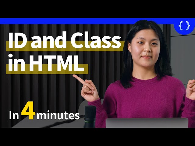 Learn HTML : What is id and class attributes and how different