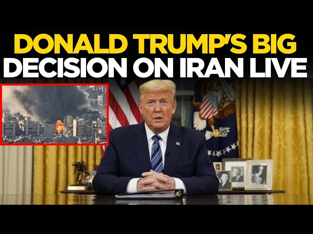 Donald Trump LIVE | Trump's Big DECISION On Iran War | Trump Huge Warning Leaves Iran In Panic!
