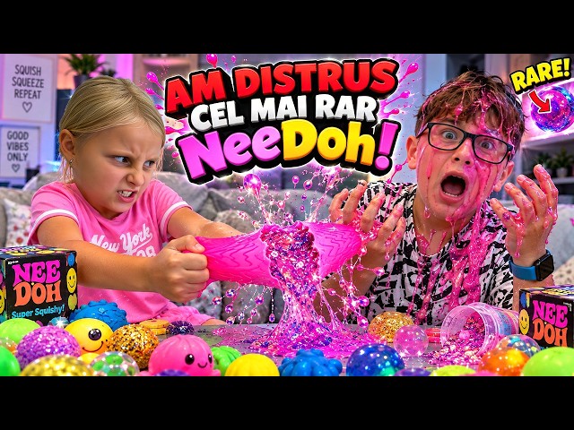 I destroyed the rarest Needoh! 👿🤬 + Our Squishies collection!