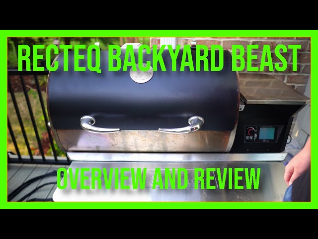 RecTeq Backyard Beast 1200 Pellet Grill Review and Overview!