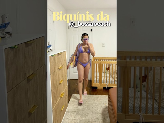Try-on haul from a Brazilian bikini shop in the US.