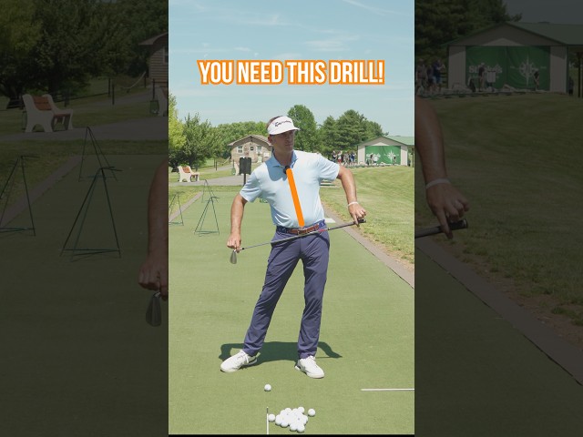 This Iron Drill Will Instantly Improve Your Game #shorts #golfswing #golf #ericcogorno