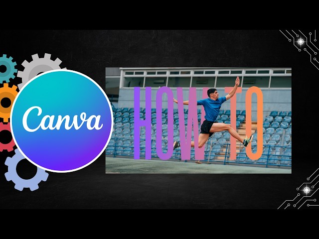 Canva Tutorial: How to Create an Image Through Text Effect with Layering and Cropping