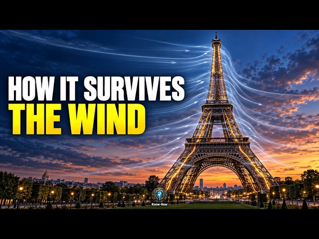 How the Eiffel Tower Survives Wind: Engineering Paris’s Iron Giant