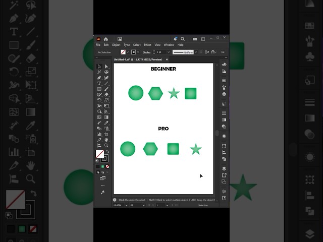 Adobe Illustrator 2026 - Tip to balance your object #rfgraphicsworld