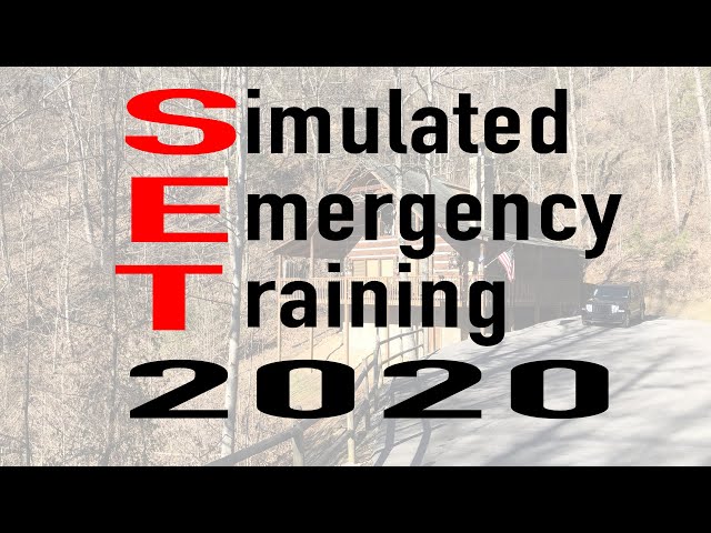 Off Grid Simulated Emergency Training | Ham Radio Communications