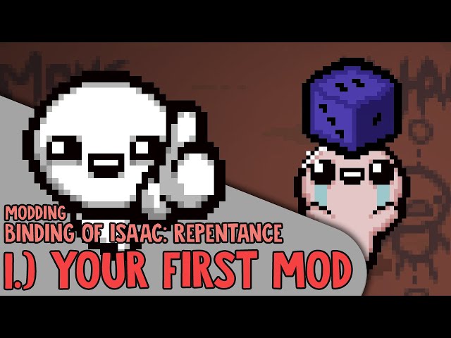 1. Making your first mod (no lua) | Binding of Isaac Repentance Modding Tutorial