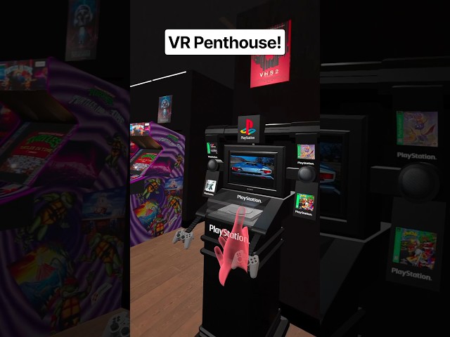 I Built My Dream Gaming Penthouse in VR!#EMUVR #Penthouse