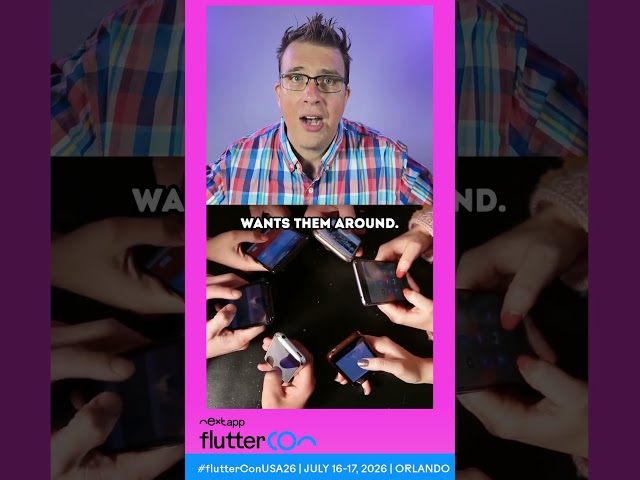 Flutter is leaving the screen! 🛠️📟
