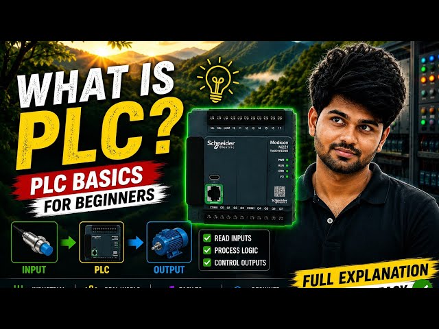 What is PLC? | PLC Basics for Beginners | Industrial Automation Explained