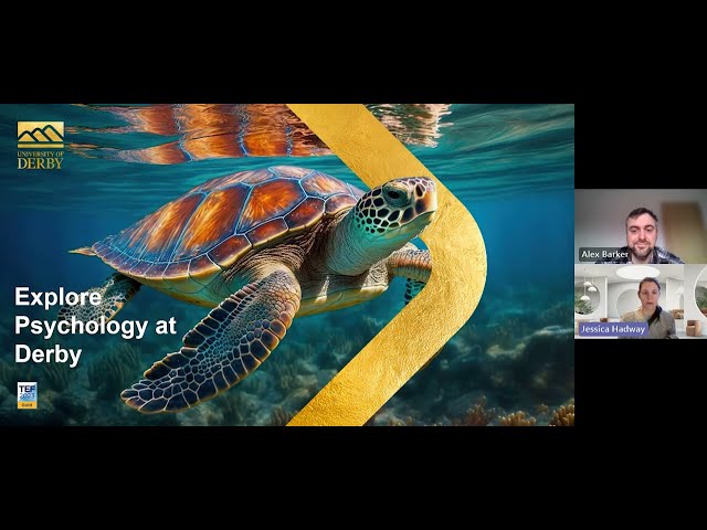 Webinar: Explore Psychology at Derby