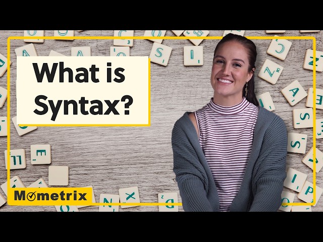 What is Syntax?