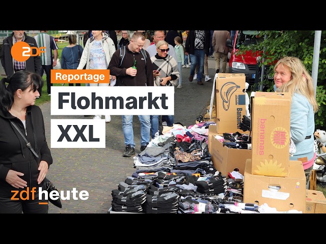 XXL-Schnäppchenparadies: Deutschlands längster Trödelmarkt | ZDF.reportage