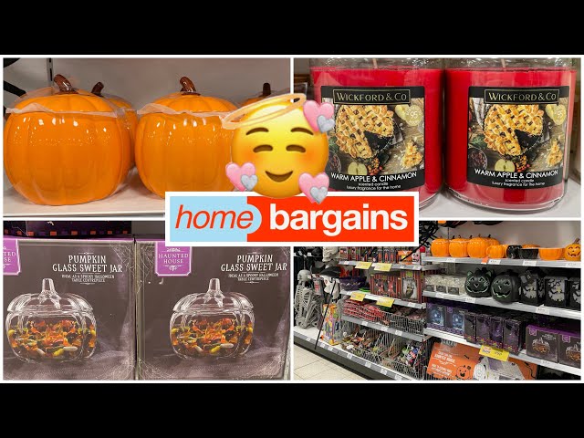 NEW IN HOME BARGAINS #SEPTEMBER2021‼️ AUTUMN & HALLOWEEN 2021 | COME SHOPPING WITH ME | COSY CORNER