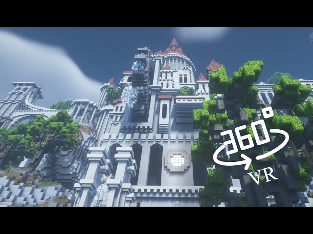 Minecraft 360° VR， Visit the Grand Castle