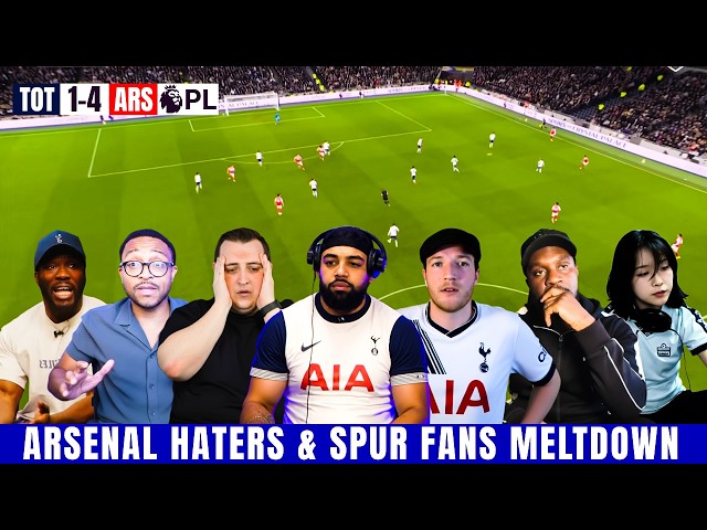 Tottenham 1-4 Arsenal | Arsenal Haters & Spur Fans in MELTDOWN😭