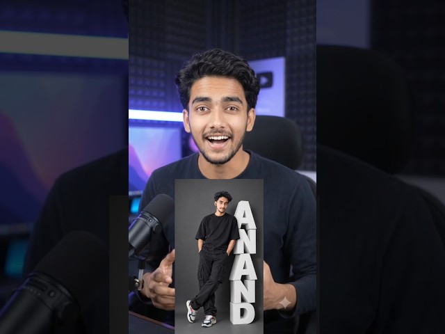 🔥Create This AI Studio Portrait with ChatGPT | AI Photo Editing Tutorial #Shorts #chatgpt #ai