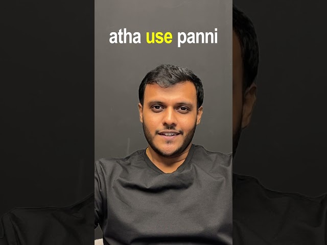 Cursor AI Tool Explanation in Tamil