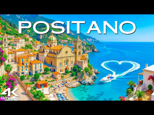 POSITANO 4K 🇮🇹 🌊 Amalfi Coast, Cliffside Villas & Mediterranean Paradise 🏝️
