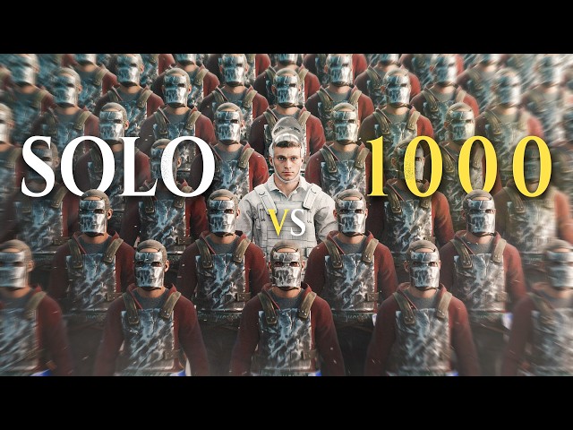 Solo Wipeday vs. 1000 Players in Rust...