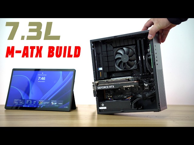 Why Not Just BUILD a 7.3L M-ATX PC? or just upgraded an Office PC?