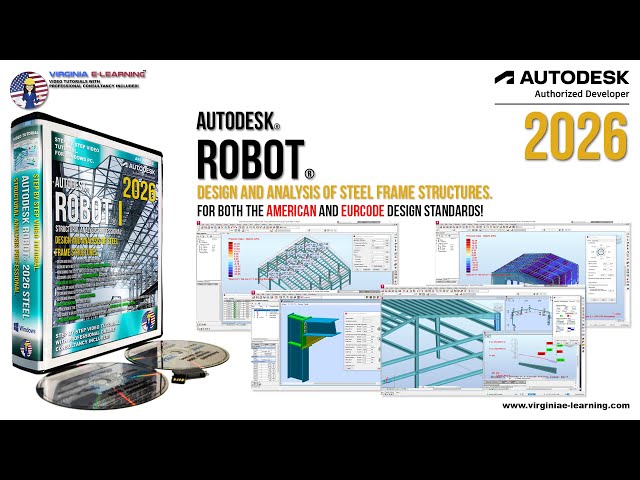 Autodesk Robot Structural Analysis Professional 2026 | Steel | Level I