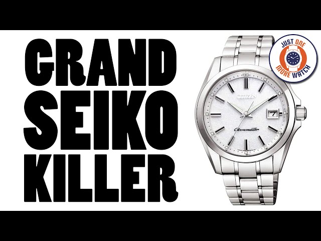 Cheaper And Better Than Grand Seiko! Citizen Chronomaster AQ4030-51A