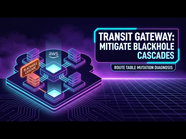 AWS Transit Gateway Route Table Mutation: Mitigating Blackhole Cascades