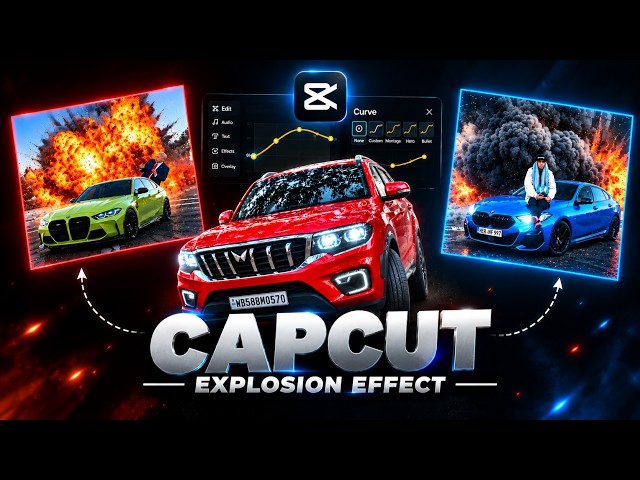 Car Explosion Effect In Capcut Pc | Step By Step Tutorial
