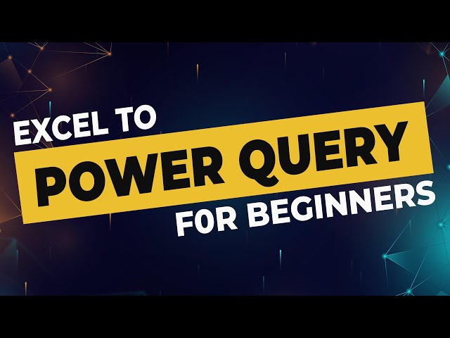 Excel Power Query Course - Power Query in Hindi (Data Analyst)