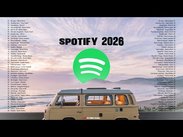 🎶Top Hits Music Spotify 2026 || Best Trending English Songs -- Good and Soft Acoustic Billboard 2026