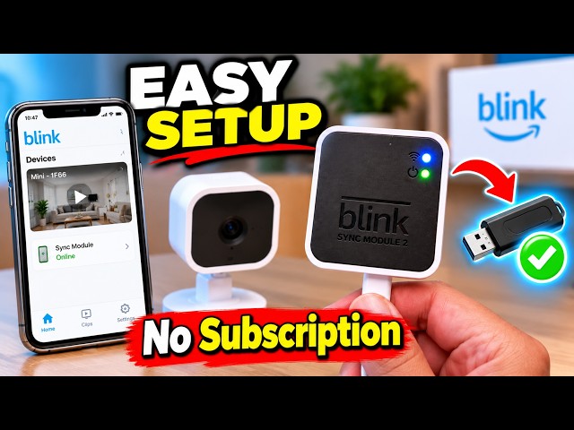 How to Setup Blink Sync Module 2 for Local Storage (NO Subscription Needed!)