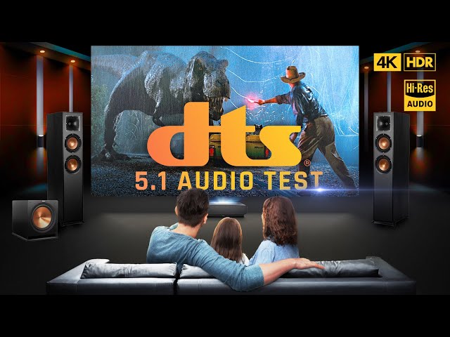 DTS Surround Audio Test 5.1 | 4K HDR