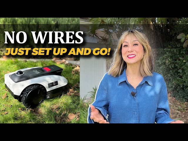 Designing the Perfect Lawn with ECOVACS GOAT O1000 LiDAR PRO | Julie Khuu
