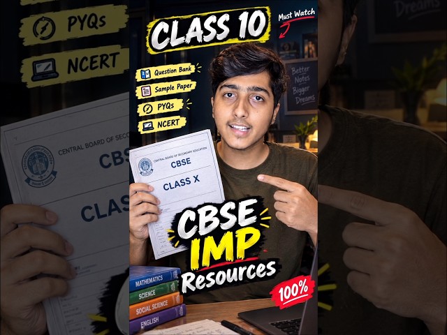 Class 10 CBSE FREE Resources You MUST Use Before Boards 2027 🔥
