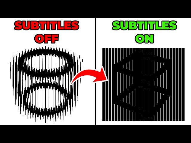 Turn on Subtitles to Reveal the Hidden Animation