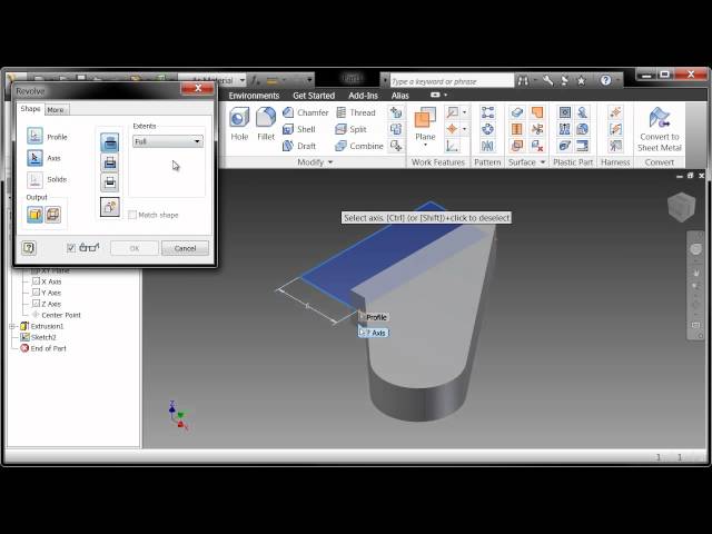 Autodesk Inventor Fundamentals - Basics of Part Modeling Chapter 4